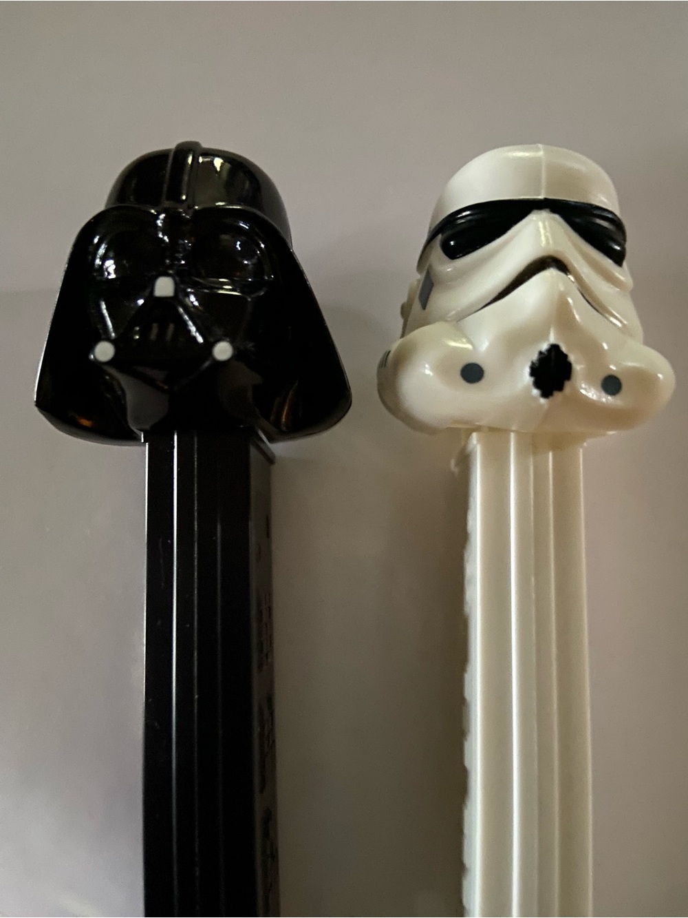 Star Wars Stormtrooper & Darth Vader 1997 PEZ Dispensers.